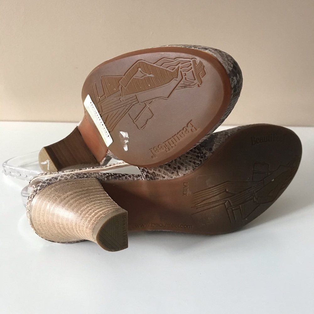 Beautifeel • Snakeskin Slingback Pumps - Picture 8 of 8